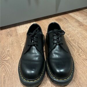 Dr. Martens Black Leather Oxfords